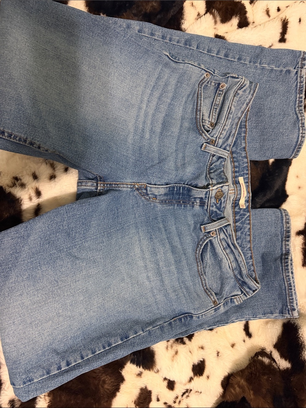 Levi's Light Blue High-Rise Women's Jeans - Straight Leg